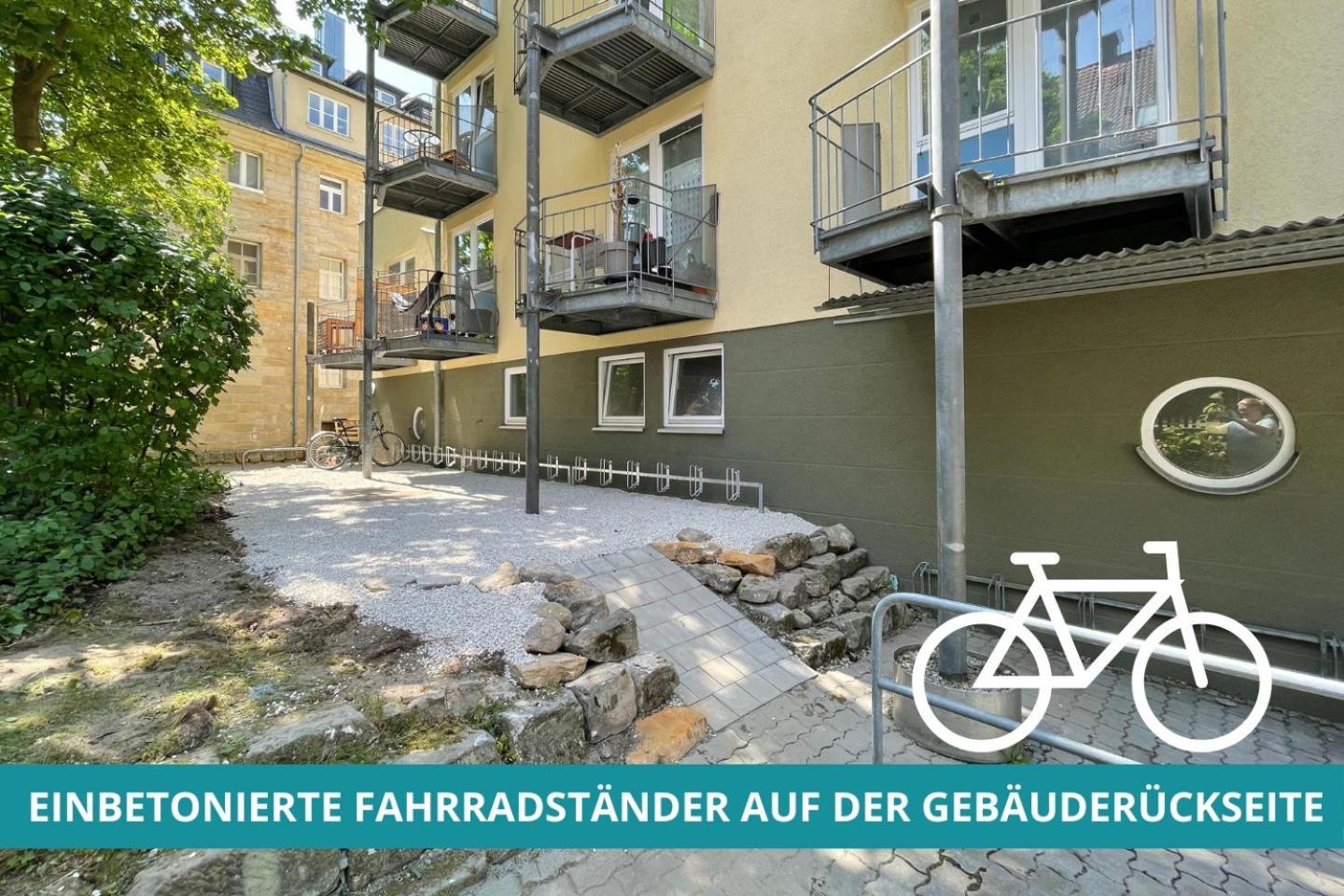 Apt Wahnfried Nr1 - Cityapartment Mit Kueche, Duschbad, Balkon, Parkplatz - Zentral Aber Ruhig Μπαϊρόιτ Εξωτερικό φωτογραφία