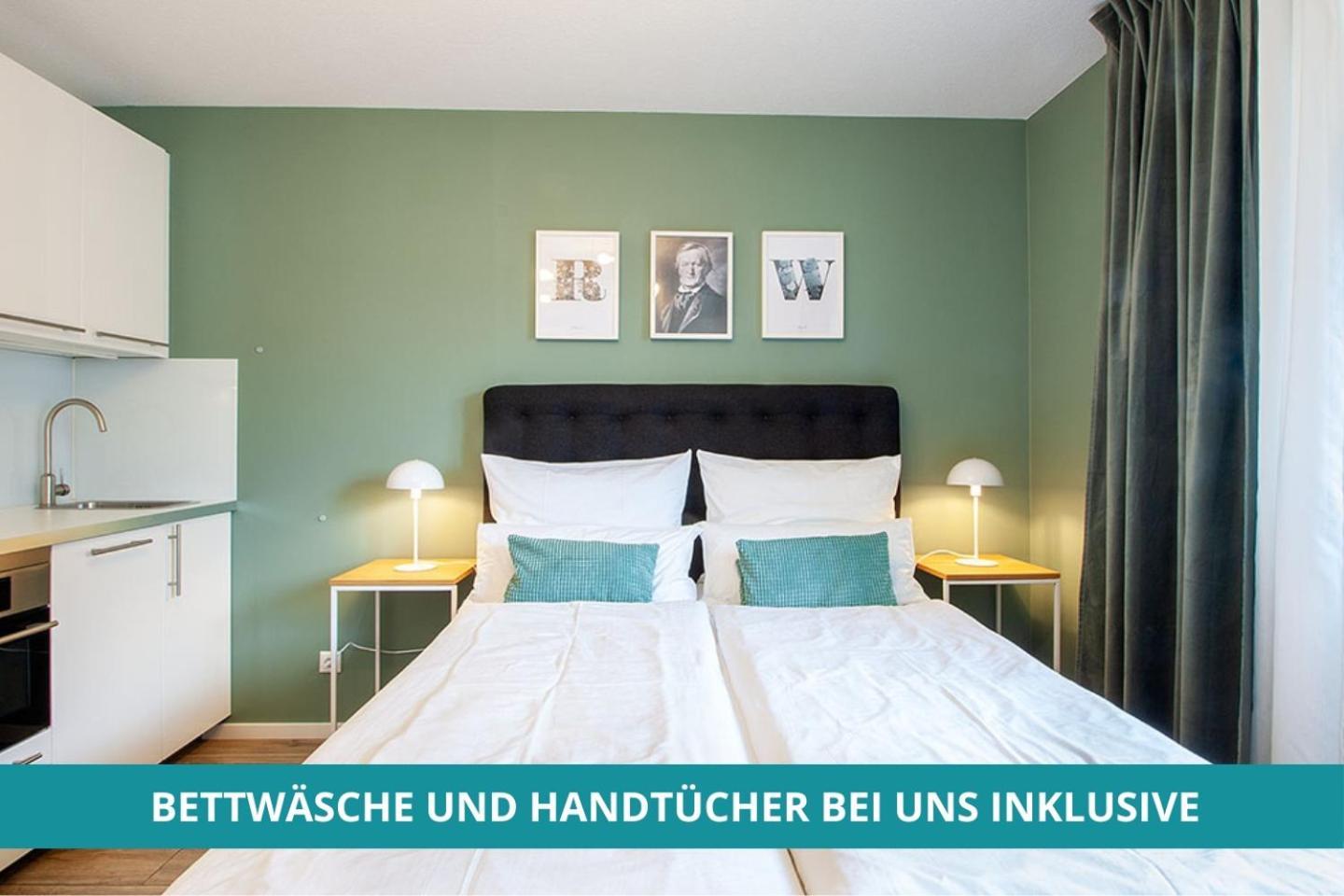 Apt Wahnfried Nr1 - Cityapartment Mit Kueche, Duschbad, Balkon, Parkplatz - Zentral Aber Ruhig Μπαϊρόιτ Εξωτερικό φωτογραφία