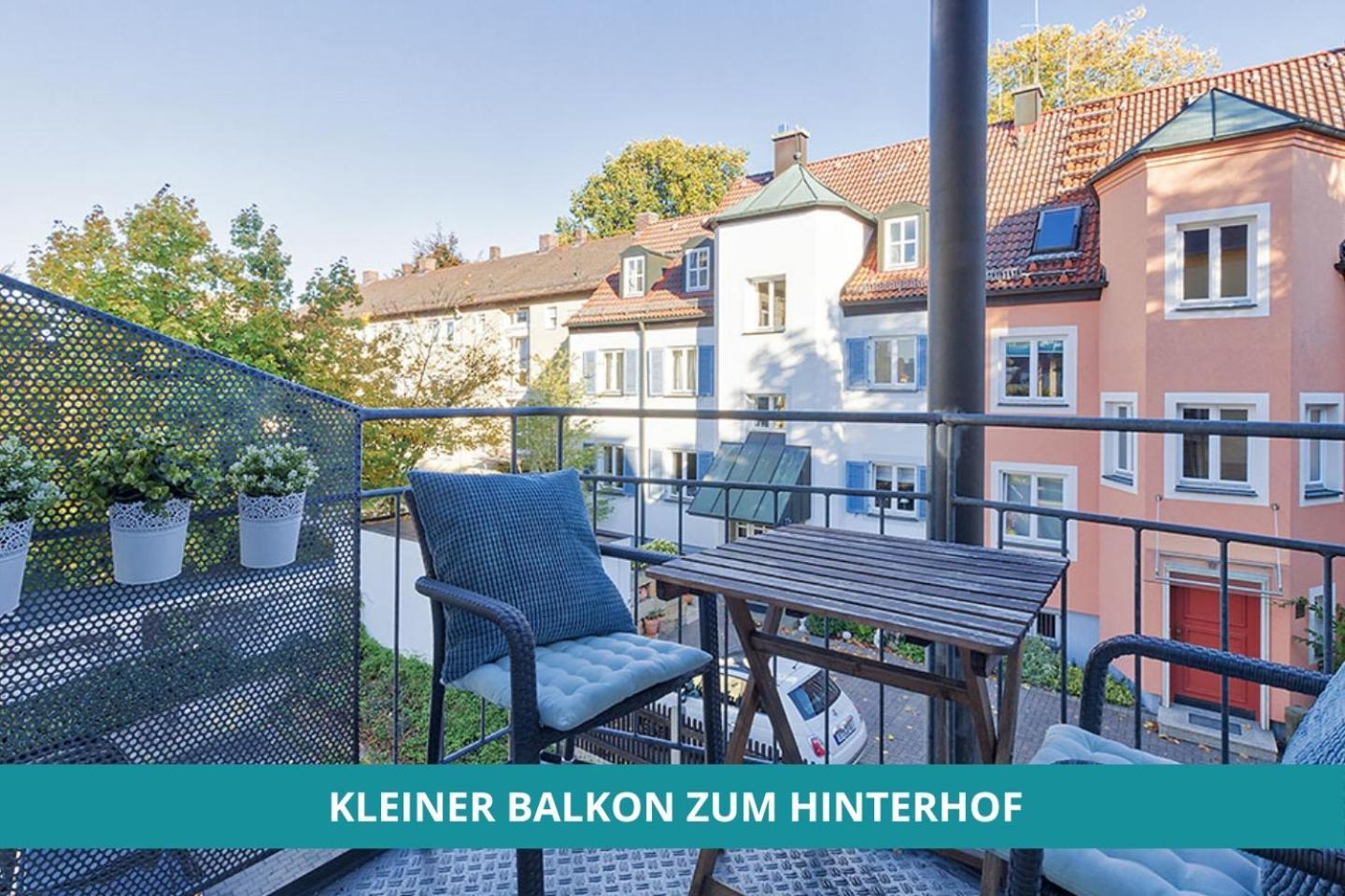 Apt Wahnfried Nr1 - Cityapartment Mit Kueche, Duschbad, Balkon, Parkplatz - Zentral Aber Ruhig Μπαϊρόιτ Εξωτερικό φωτογραφία
